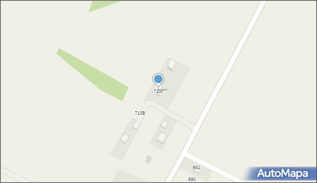 Przewrotne, Przewrotne, 710c, mapa Przewrotne