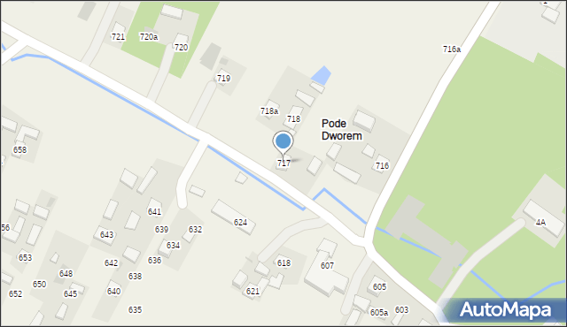 Przewrotne, Przewrotne, 717, mapa Przewrotne