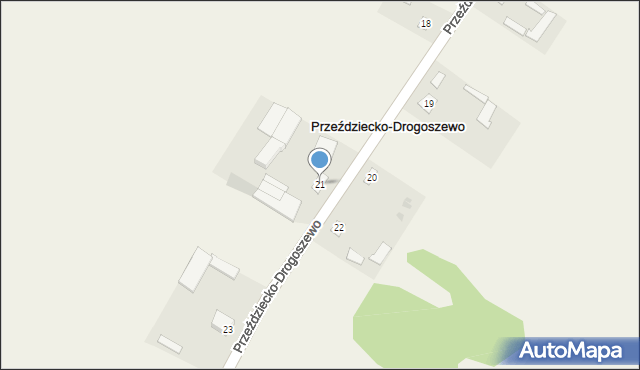 Przeździecko-Drogoszewo, Przeździecko-Drogoszewo, 21, mapa Przeździecko-Drogoszewo
