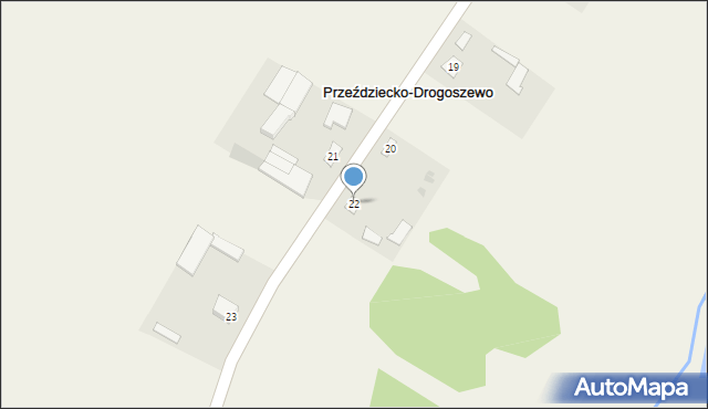 Przeździecko-Drogoszewo, Przeździecko-Drogoszewo, 22, mapa Przeździecko-Drogoszewo