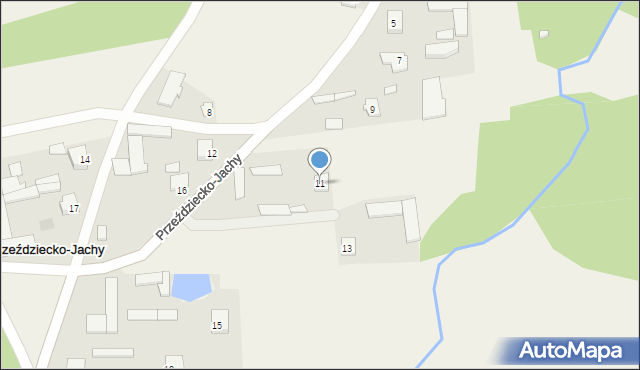 Przeździecko-Jachy, Przeździecko-Jachy, 11, mapa Przeździecko-Jachy