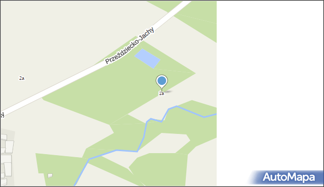 Przeździecko-Jachy, Przeździecko-Jachy, 1a, mapa Przeździecko-Jachy