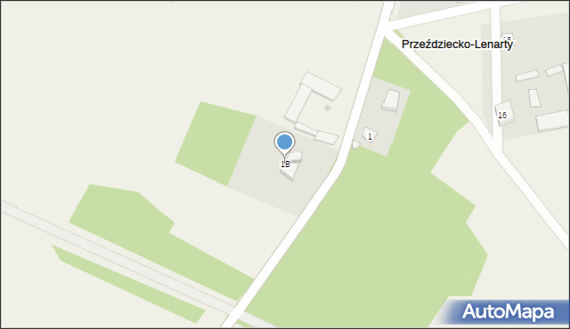 Przeździecko-Lenarty, Przeździecko-Lenarty, 1B, mapa Przeździecko-Lenarty