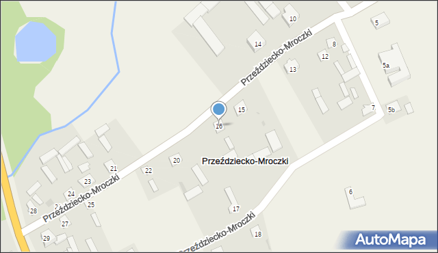 Przeździecko-Mroczki, Przeździecko-Mroczki, 16, mapa Przeździecko-Mroczki