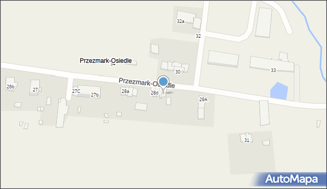 Przezmark-Osiedle, Przezmark-Osiedle, 28g, mapa Przezmark-Osiedle