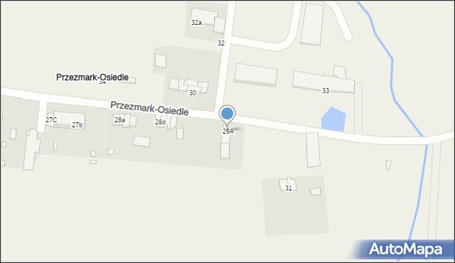 Przezmark-Osiedle, Przezmark-Osiedle, 29A, mapa Przezmark-Osiedle