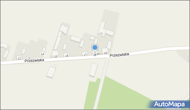 Przezwiska, Przezwiska, 18, mapa Przezwiska