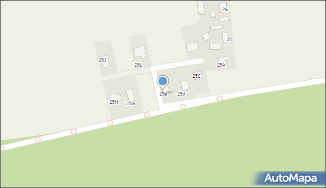 Przy Szosie Bydgoskiej, Przy Szosie Bydgoskiej, 25e, mapa Przy Szosie Bydgoskiej