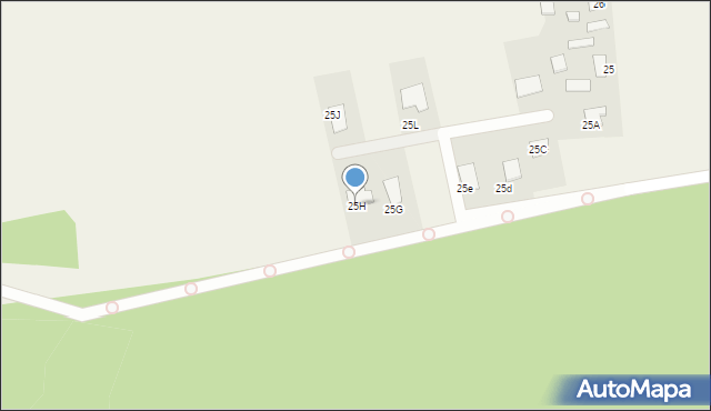 Przy Szosie Bydgoskiej, Przy Szosie Bydgoskiej, 25H, mapa Przy Szosie Bydgoskiej
