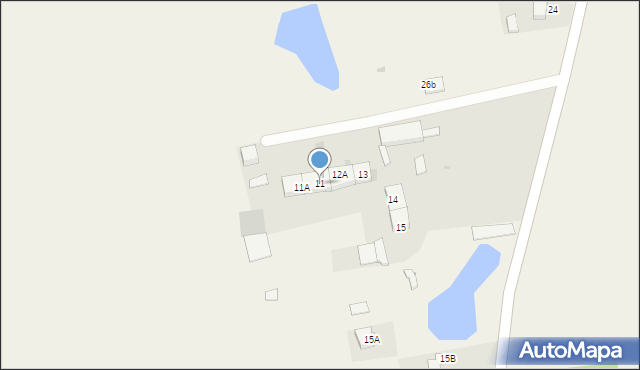 Przybkowo, Przybkowo, 11, mapa Przybkowo
