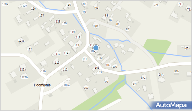 Przyborów, Przyborów, 108, mapa Przyborów