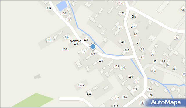 Przyborów, Przyborów, 126, mapa Przyborów