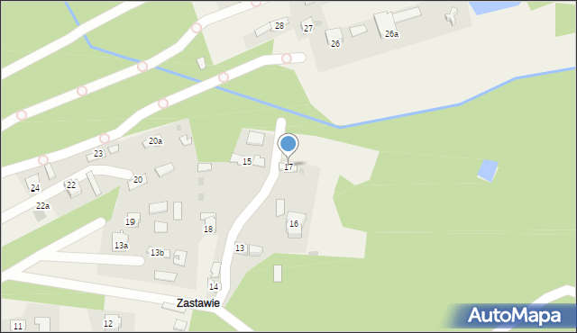 Przyborów, Przyborów, 17, mapa Przyborów