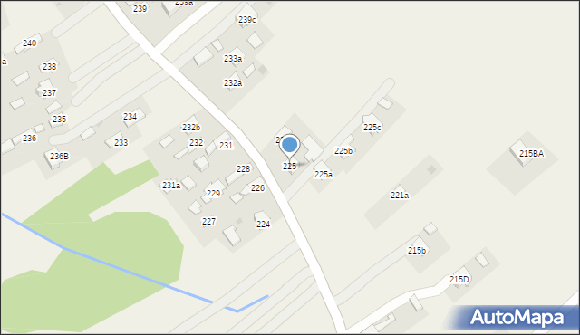 Przyborów, Przyborów, 225, mapa Przyborów