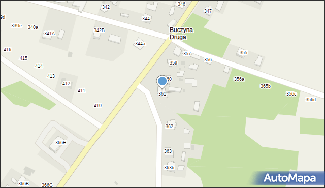 Przyborów, Przyborów, 361, mapa Przyborów