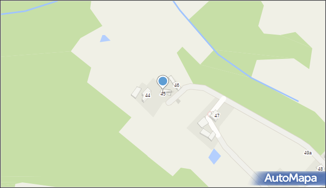 Przyborów, Przyborów, 45, mapa Przyborów