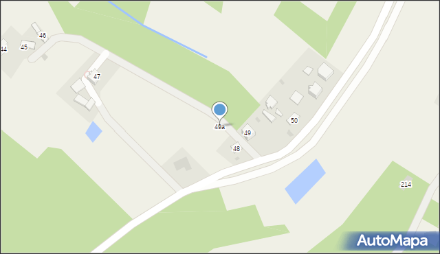 Przyborów, Przyborów, 49a, mapa Przyborów