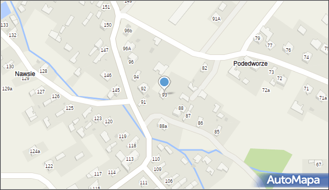 Przyborów, Przyborów, 93, mapa Przyborów