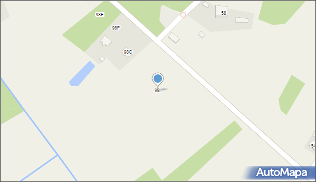 Przyborów, Przyborów, 98i, mapa Przyborów