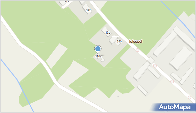 Przyborów, Przyborów, 390a, mapa Przyborów