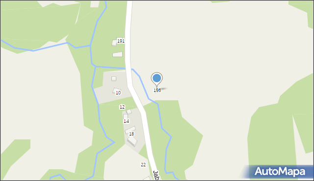 Przyborów, Przyborów, 196, mapa Przyborów