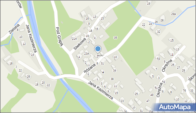 Przyborów, Przyborów, 27, mapa Przyborów