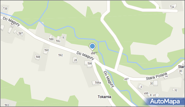 Przyborów, Przyborów, 499, mapa Przyborów