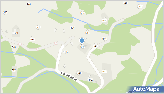 Przyborów, Przyborów, 539, mapa Przyborów