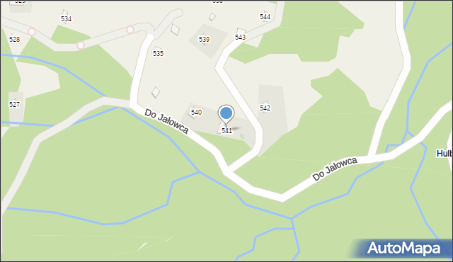 Przyborów, Przyborów, 541, mapa Przyborów