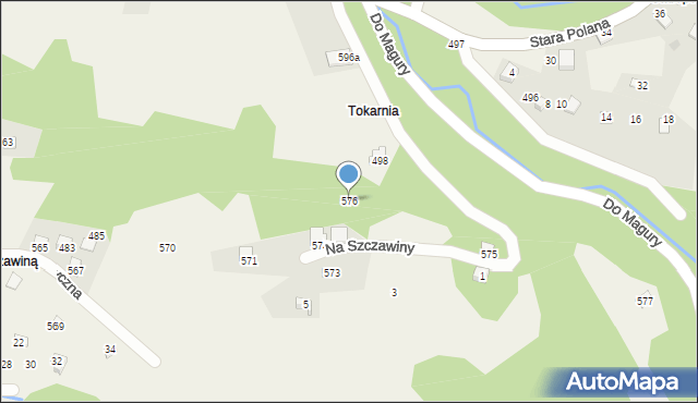 Przyborów, Przyborów, 576, mapa Przyborów