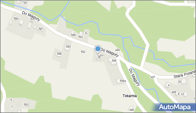 Przyborów, Przyborów, 594, mapa Przyborów