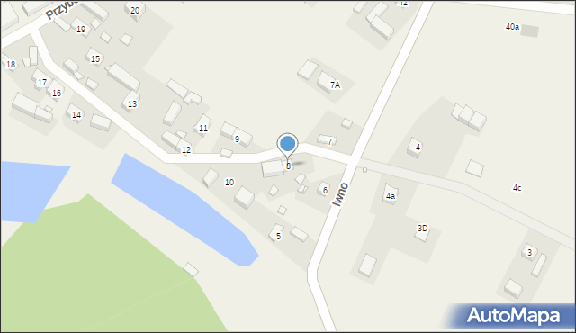 Przyborów, Przyborów, 8, mapa Przyborów