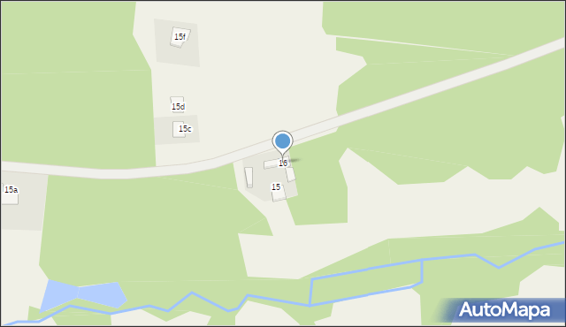 Przyborów, Przyborów, 16, mapa Przyborów