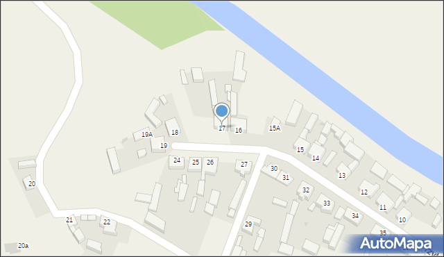 Przyborów, Przyborów, 17, mapa Przyborów