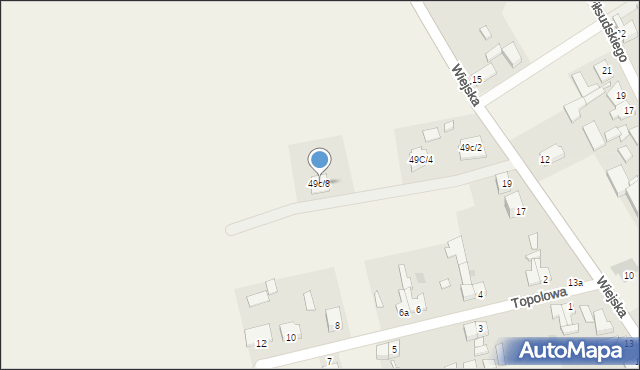 Przyborów, Przyborów, 49c/8, mapa Przyborów