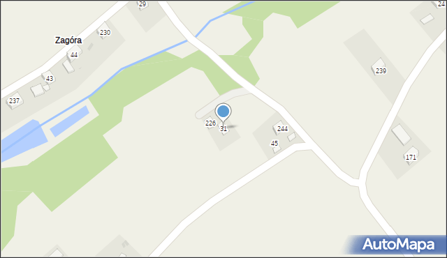 Przybówka, Przybówka, 31, mapa Przybówka