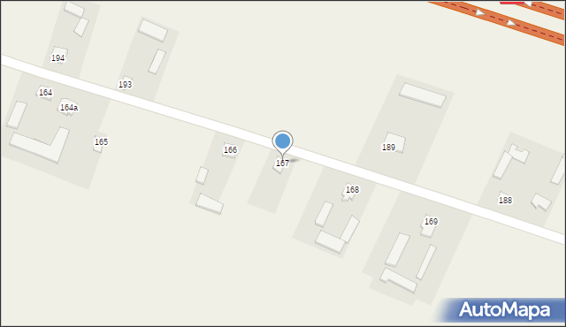 Przybysławice, Przybysławice, 167, mapa Przybysławice