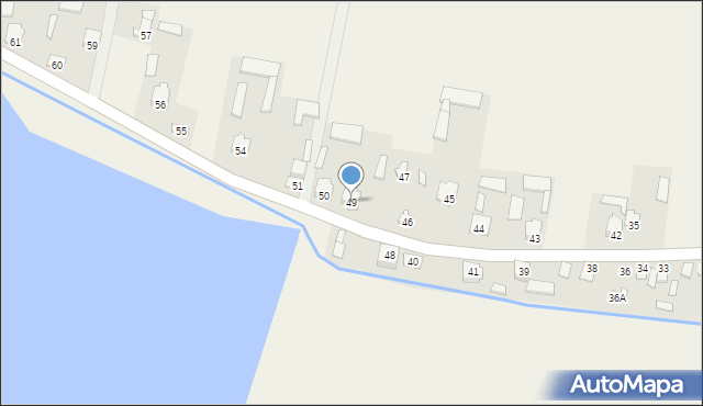 Przybysławice, Przybysławice, 49, mapa Przybysławice