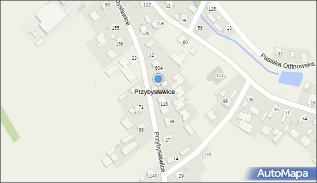 Przybysławice, Przybysławice, 148, mapa Przybysławice