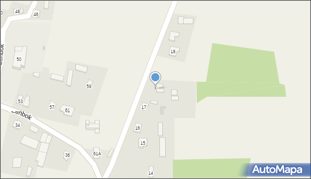 Przybyszewo, Przybyszewo, 18b, mapa Przybyszewo