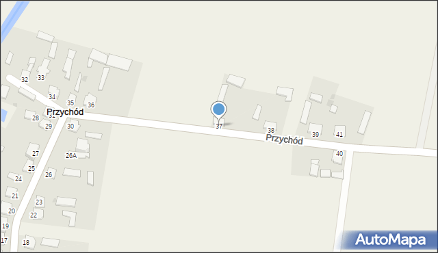 Przychód, Przychód, 37, mapa Przychód