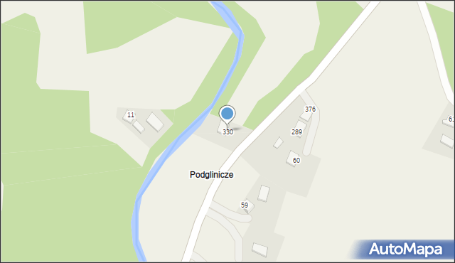 Przydonica, Przydonica, 330, mapa Przydonica