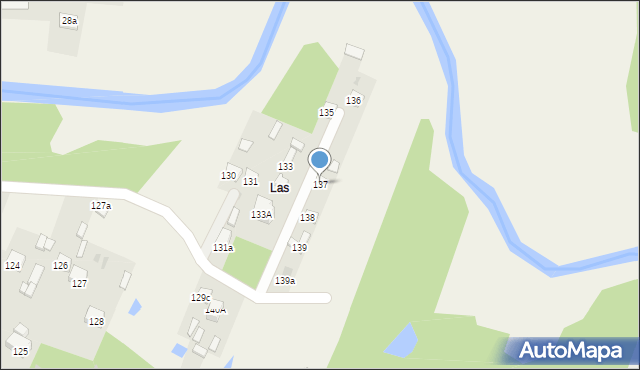 Przygłów, Przygłów Las, 137, mapa Przygłów