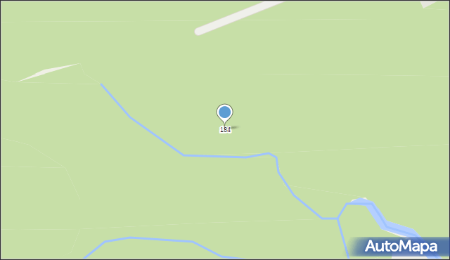 Przygłów, Przygłów Las, 184, mapa Przygłów