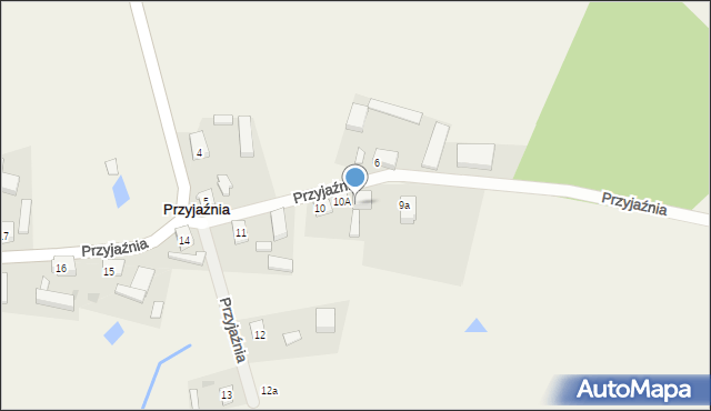 Przyjaźnia, Przyjaźnia, 9, mapa Przyjaźnia