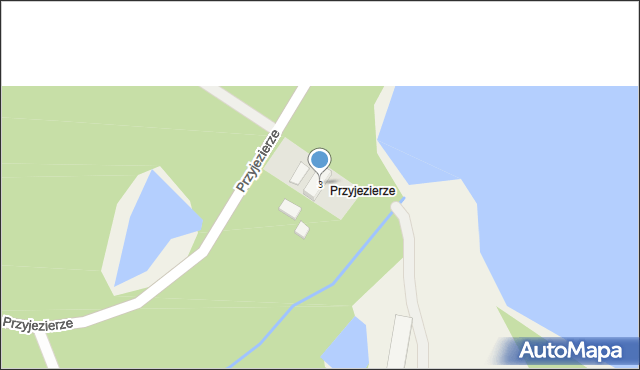Przyjezierze, Przyjezierze, 3, mapa Przyjezierze