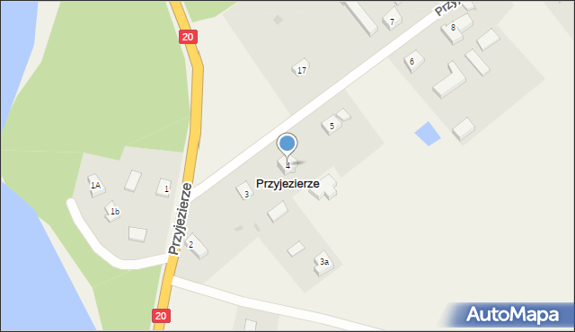 Przyjezierze, Przyjezierze, 4, mapa Przyjezierze
