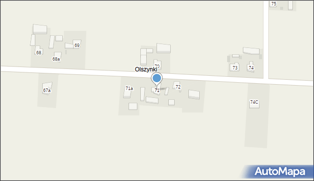 Przyjma, Przyjma, 71, mapa Przyjma