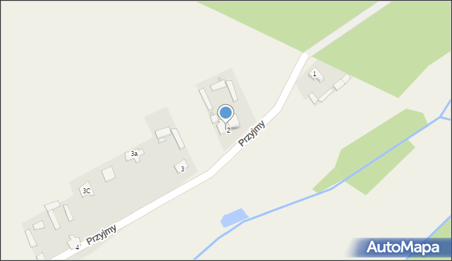 Przyjmy, Przyjmy, 2a, mapa Przyjmy