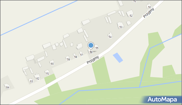 Przyjmy, Przyjmy, 56, mapa Przyjmy